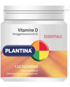 Vitamine D 600IE 420 tabletten Plantina