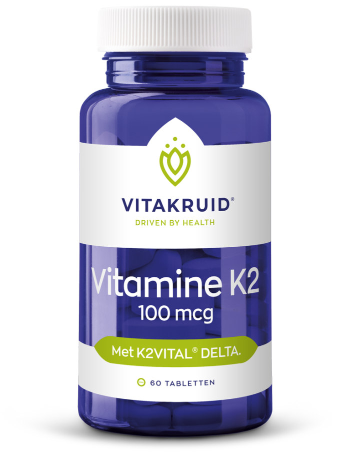 Vitamine K2 100 mcg 60 tabletten Vitakruid