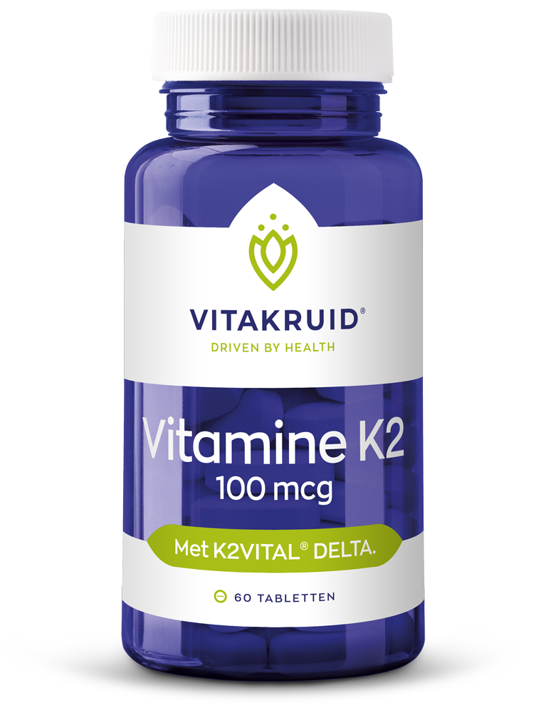 Vitamine K2 100 mcg 60 tabletten Vitakruid