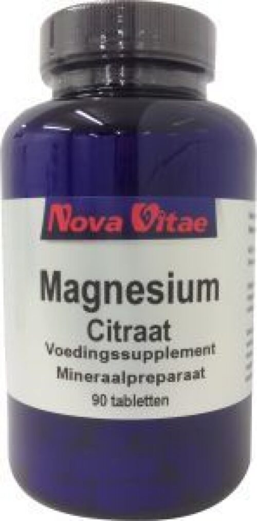 Magnesium citraat 90 tabletten Nova Vitae