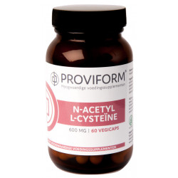 N-acetyl L-cysteine 600 mg 60 vegi-caps Proviform