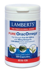 Orac omega (visolie) 120 capsulles Lamberts