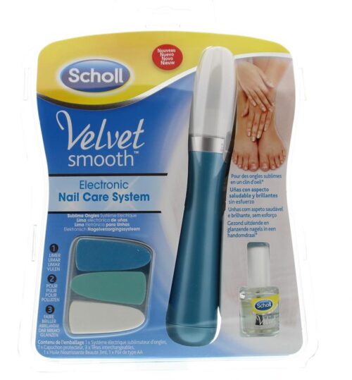 Velvet smooth electronic nail care Scholl