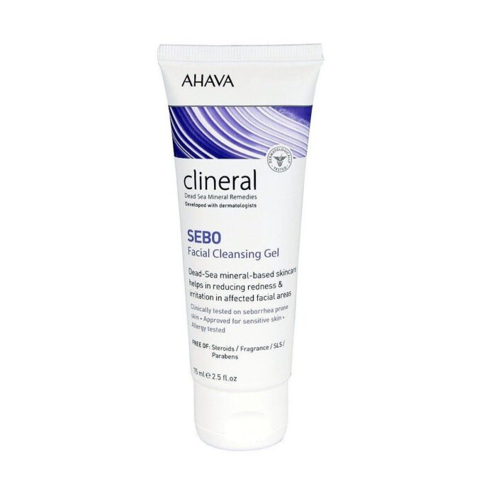 Clineral SEBO cleansing gel 75 ml Ahava