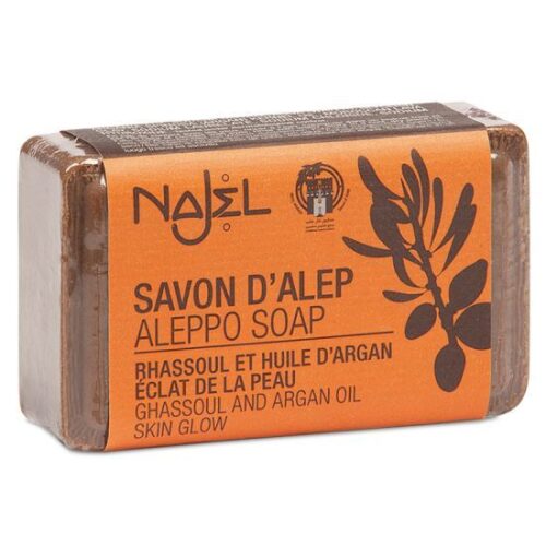 Aleppo zeep argan olie lava aarde 100 gram Najel
