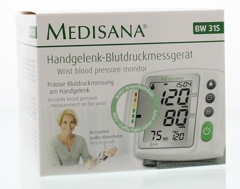 Bloeddrukmeter BW315 pols 1 stuks Medisana