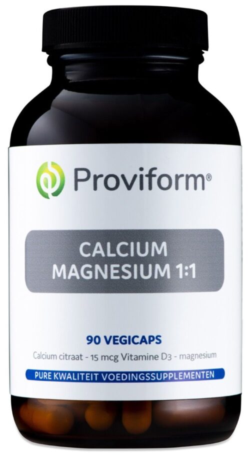 Calcium magnesium 1:1 & D3 90 vegi-caps Proviform