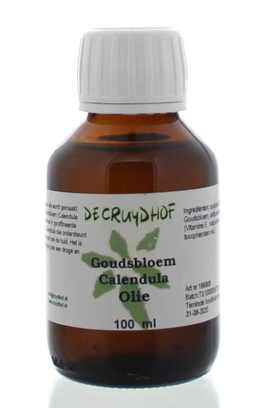 Calendula / goudsbloem olie 100 ml Cruydhof