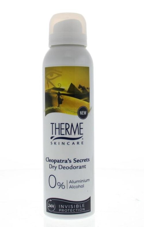 Cleopatra's secrets deodorant dry 0% 150 ml Therme