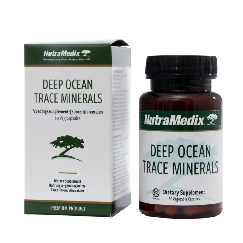 Deep ocean trace minerals 60 vegi capsules Nutramedix