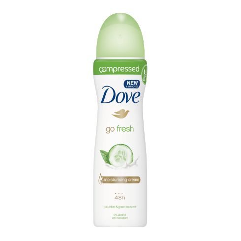 Deodorant spray compressed go fresh cucumber 75 ml Dove