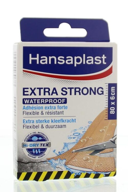 Hansaplas tExtra strong waterproof pleisters 8 stuks