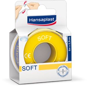 Hansaplast hechtpleister Soft2,5cmx5m*