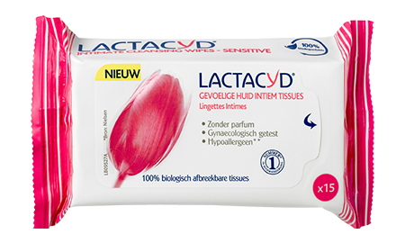 Lactacyd GEVOELIGE HUID tissue 15 stuks