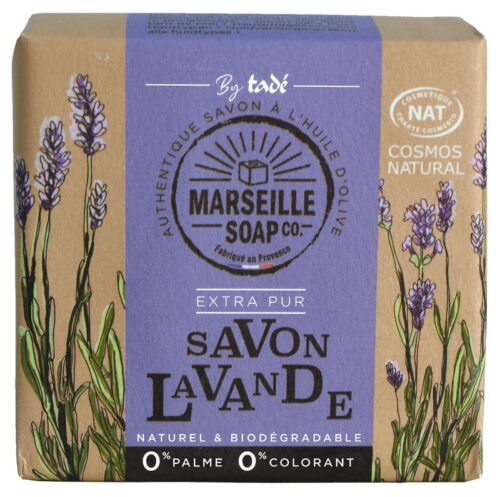 Lavendelzeep cosmos nat 100 gram Marseille Soap