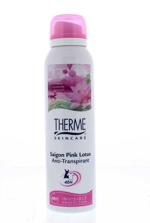 Saigon pink lotus anti-transpirant deodorant 150 ml Therme