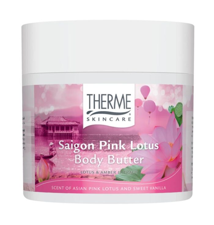 Saigon pink lotus body butter 250 gram Therme