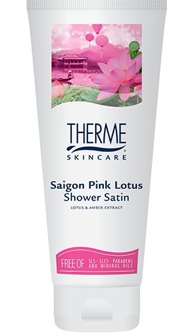 Saigon pink lotus shower satin 200 ml Therme
