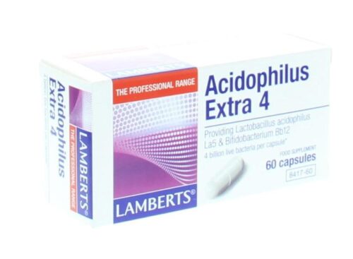 Acidophilus Extra 4 60 capsulles Lamberts