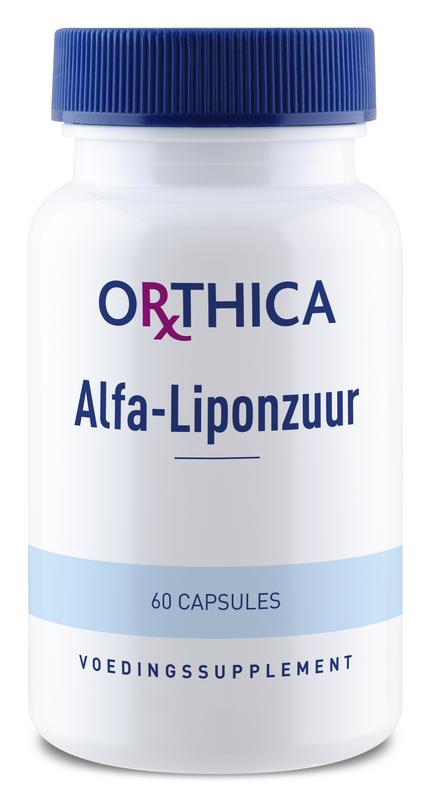 Alfa liponzuur 60 capsules Orthica