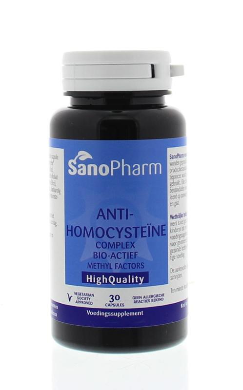 Anti-homocysteine complex foodstate 30 capsules Sanopharm