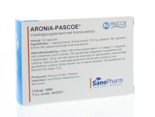 Aronia 30 capsules Pascoe