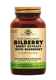 Bilberry Berry Extract 60 stuks Solgar