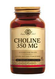 Choline 350 mg 100 stuks Solgar