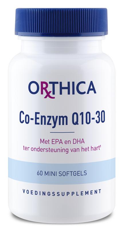 Co-enzym Q10 30 60 softgels Orthica