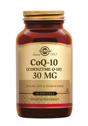 Co-enzym Q10 30mg 30 vegicapsules Solgar