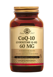 Co-enzym Q10 60mg 60 vegicapsules Solgar