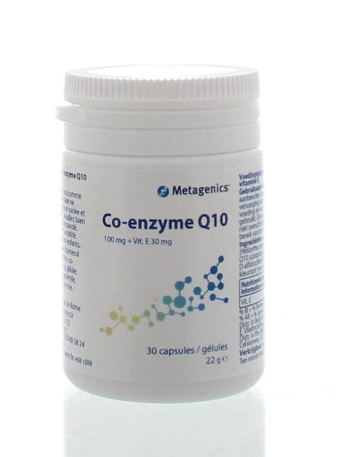 Co enzyme Q10 100 mg 30 capsules Metagenics