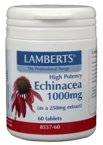 Echinacea 1000 mg met zink en vitamine C 60 tabletten Lamberts