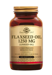 Flaxseed Oil 1250 mg 100 stuks Solgar