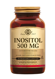 Inositol 500 mg 50 stuks Solgar
