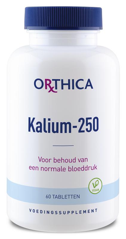 Kalium 250 60 tabletten Orthica