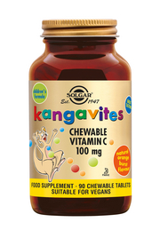 Kangavites Chewable Vitamin C 100 mg 90 stuks Solgar