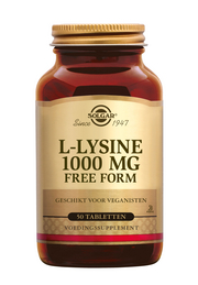 L-Lysine 1000 mg 100 stuks Solgar
