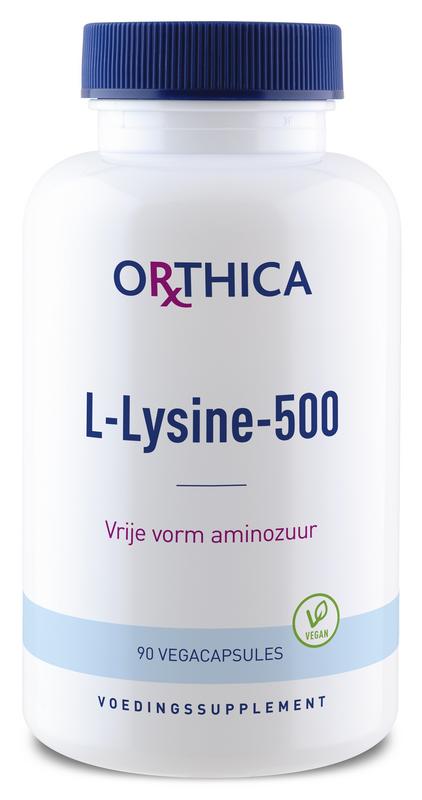 L-Lysine 500 90 capsules Orthica