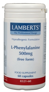 L-Phenylalanine 500 mg 60 capsulles Lamberts