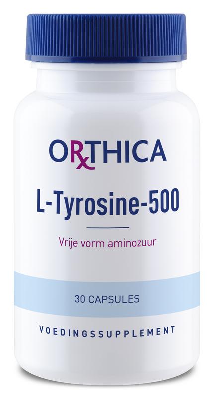 L-Tyrosine 500 30 capsules Orthica