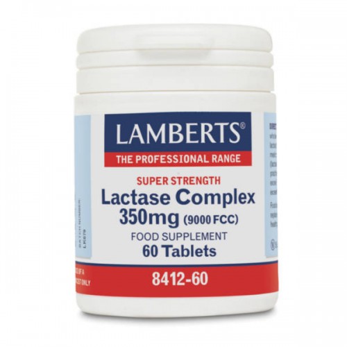 Lactase complex 350 mg 60 tabletten Lamberts