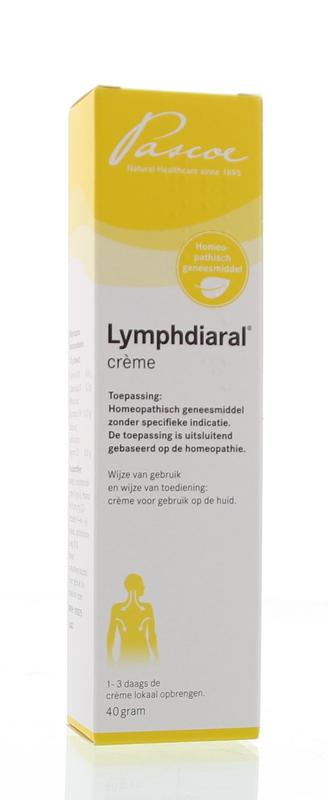 Lymphdiaral sensitive drainagecreme 40 gram Pascoe