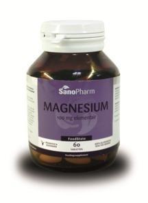Magnesium 100 mg 60 tabletten Sanopharm