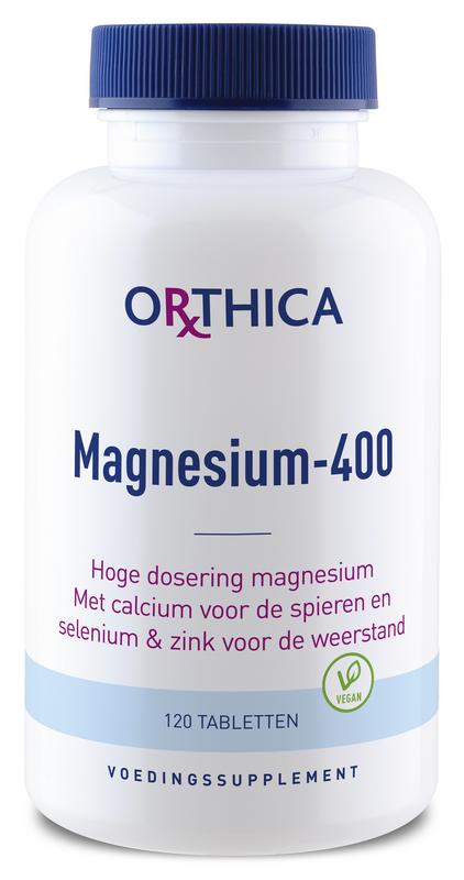Magnesium 400 120 tabletten Orthica
