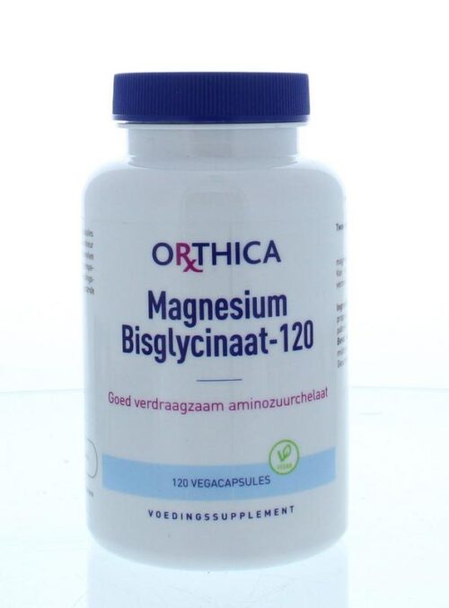 Magnesium bisglycinaat 120 vegicaps Orthica