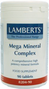 Mega mineral complex 90 tabletten Lamberts