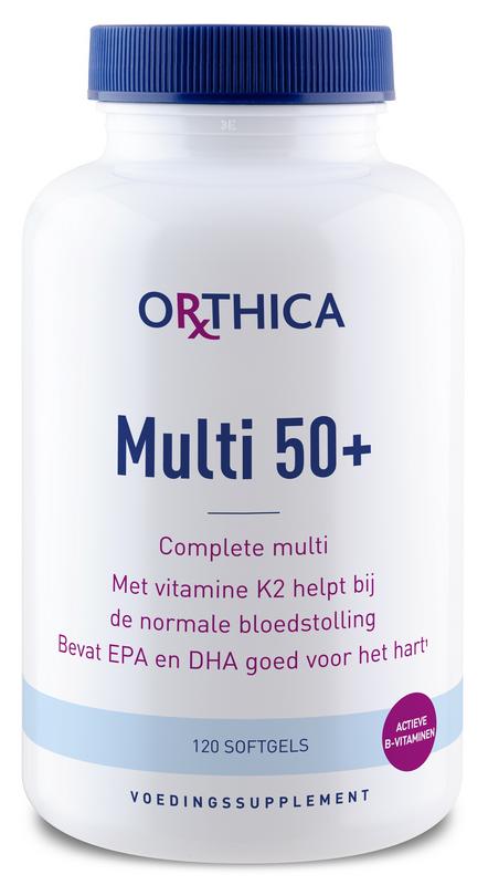 Multi 50+ 120 softgels Orthica