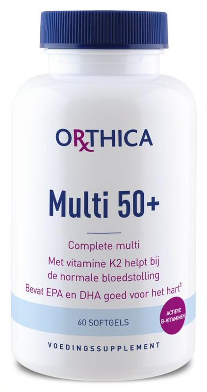 Multi 50+ 60 softgels Orthica