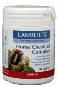 Paardekastanje complex (Aescine, Horse Chestnut) 60 tabletten Lamberts